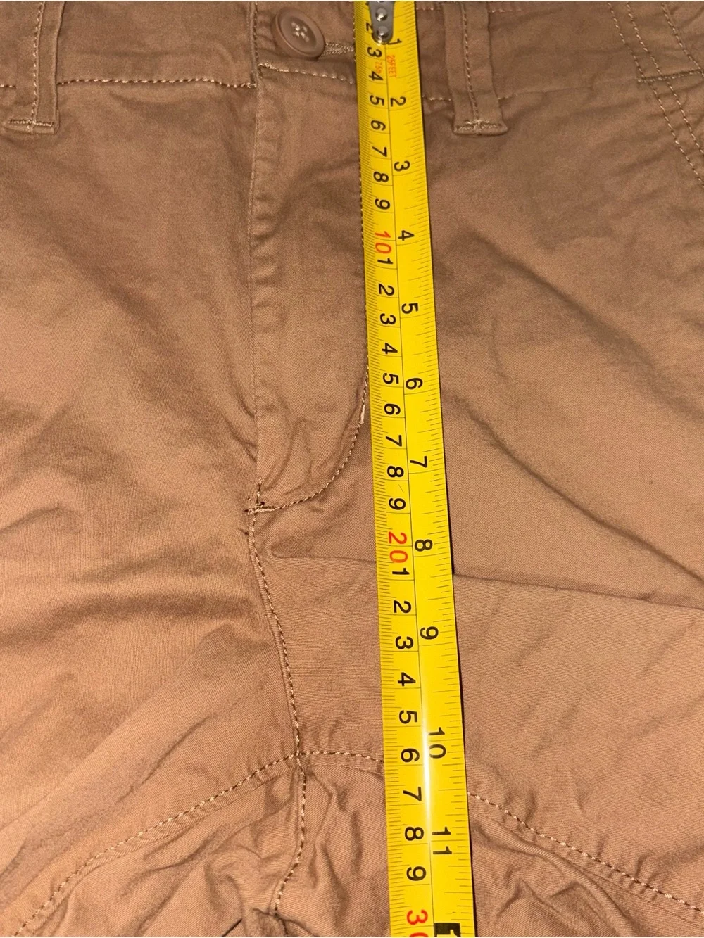 Sonoma Goods For Life Men’s 29 Everyday Tan Chino Stretch Shorts